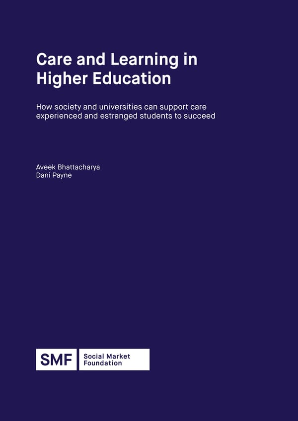 Care and Learning in Higher Education  - Page 1