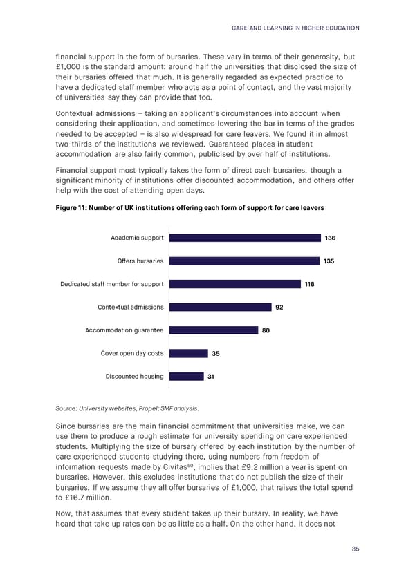 Care and Learning in Higher Education  - Page 36