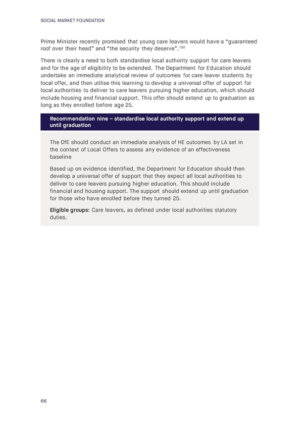 Care and Learning in Higher Education  - Page 67