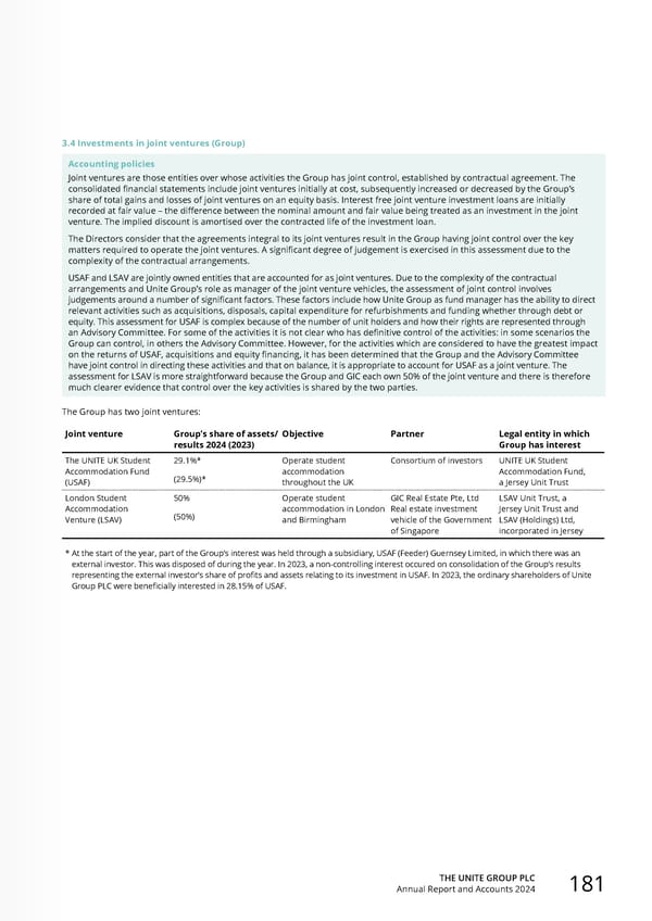 Home for Success: Unite Students Annual Report 2024 - Page 183