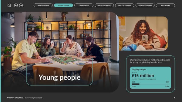 Up to US: The Unite Group Sustainability Report 2025 - Page 8
