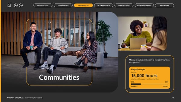 Up to US: The Unite Group Sustainability Report 2025 - Page 12