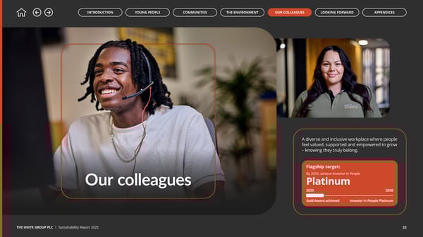 Up to US: The Unite Group Sustainability Report 2025 - Page 22