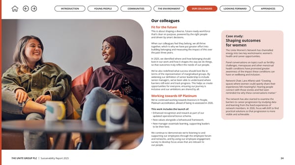 Up to US: The Unite Group Sustainability Report 2025 - Page 24