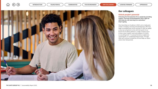 Up to US: The Unite Group Sustainability Report 2025 - Page 26