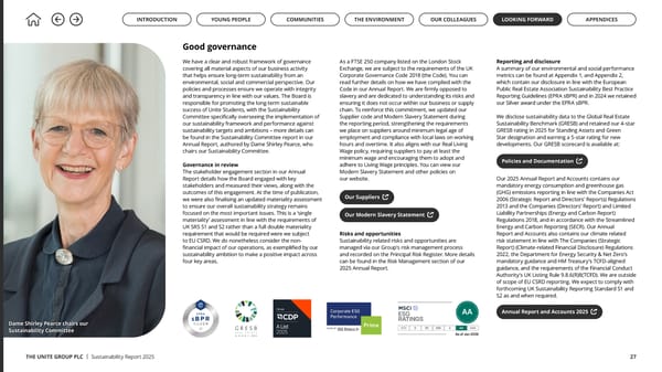 Up to US: The Unite Group Sustainability Report 2025 - Page 27