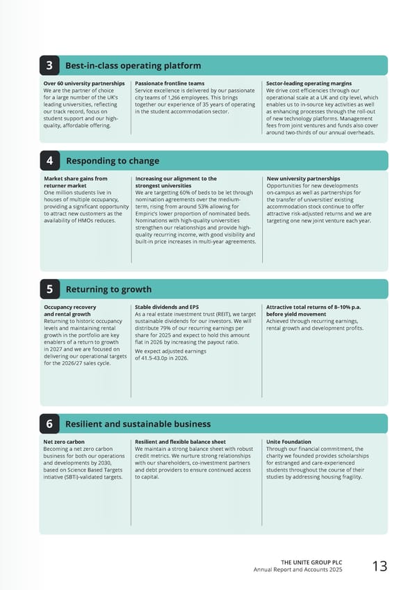 Home for Success: Unite Students Annual Report 2025 - Page 15