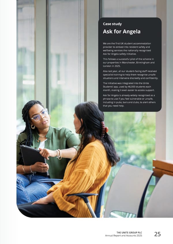 Home for Success: Unite Students Annual Report 2025 - Page 27