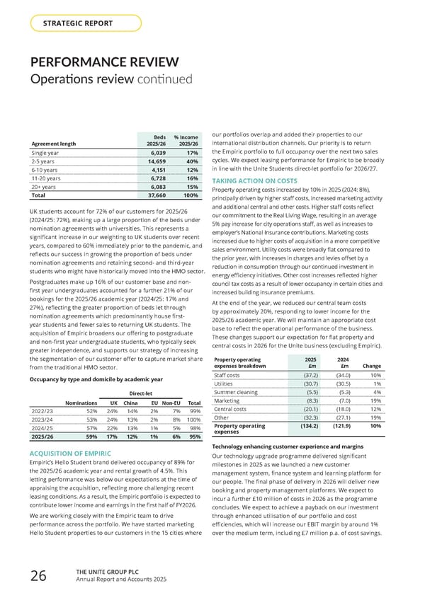 Home for Success: Unite Students Annual Report 2025 - Page 28