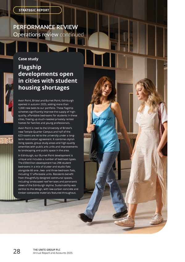 Home for Success: Unite Students Annual Report 2025 - Page 30
