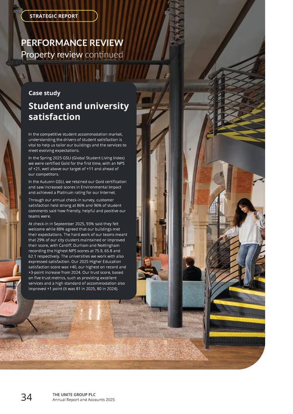 Home for Success: Unite Students Annual Report 2025 - Page 36
