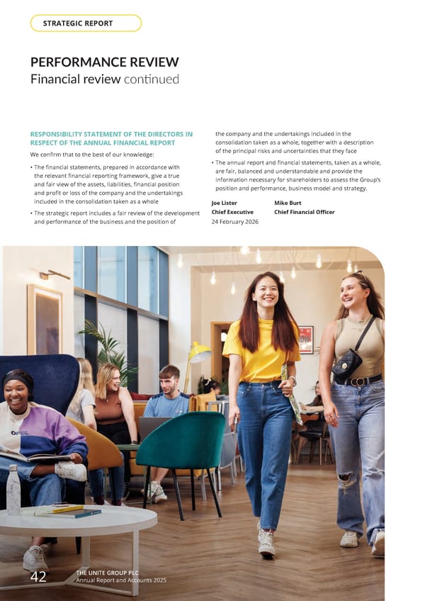 Home for Success: Unite Students Annual Report 2025 - Page 44