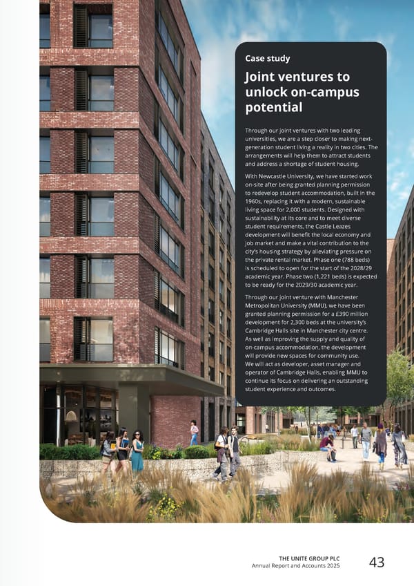 Home for Success: Unite Students Annual Report 2025 - Page 45