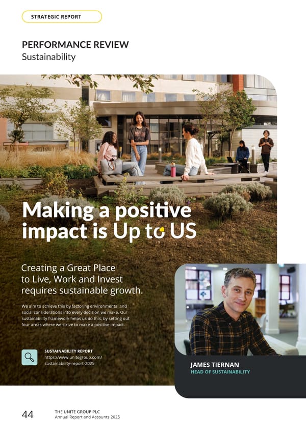 Home for Success: Unite Students Annual Report 2025 - Page 46