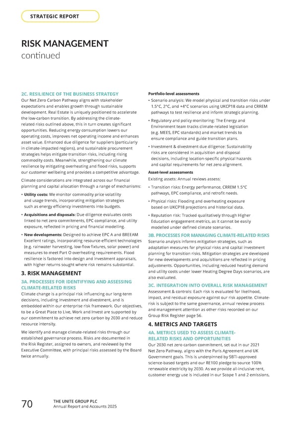 Home for Success: Unite Students Annual Report 2025 - Page 72