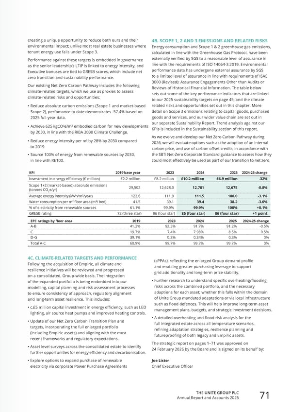 Home for Success: Unite Students Annual Report 2025 - Page 73