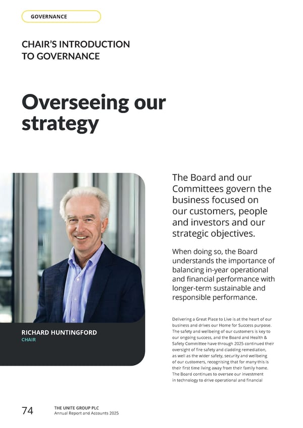 Home for Success: Unite Students Annual Report 2025 - Page 76