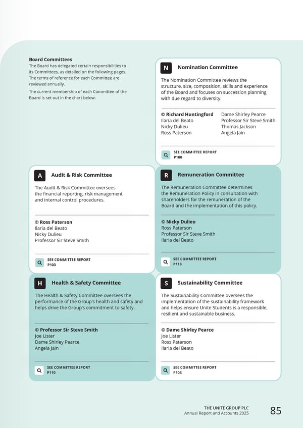 Home for Success: Unite Students Annual Report 2025 - Page 87
