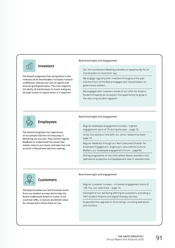 Home for Success: Unite Students Annual Report 2025 - Page 93