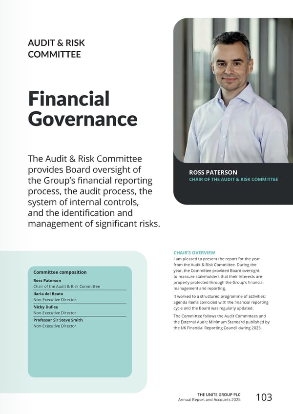 Home for Success: Unite Students Annual Report 2025 - Page 105