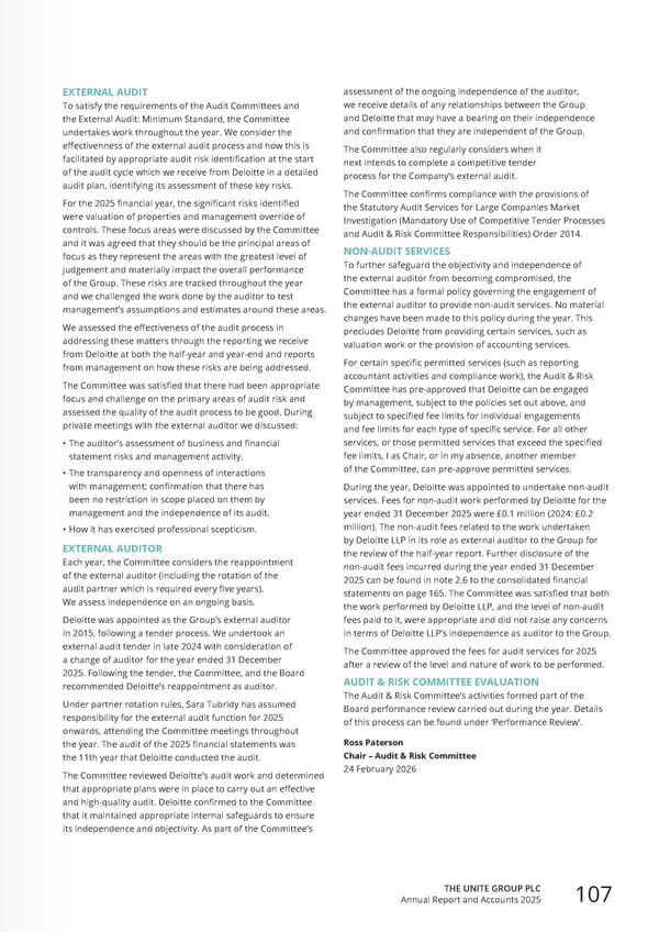 Home for Success: Unite Students Annual Report 2025 - Page 109