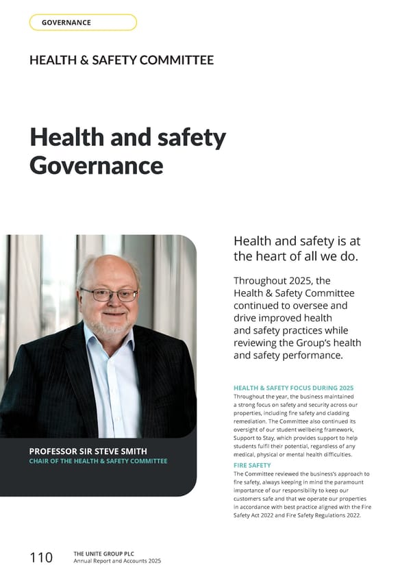 Home for Success: Unite Students Annual Report 2025 - Page 112