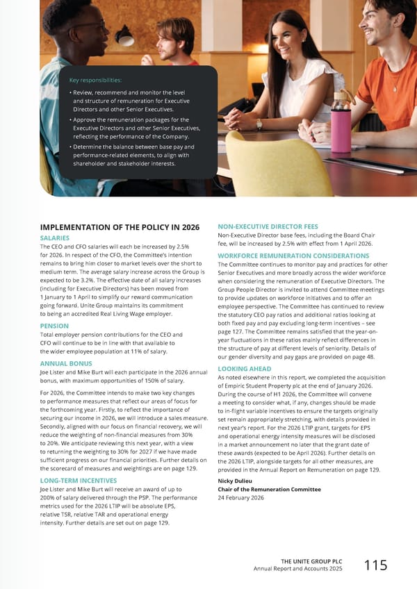 Home for Success: Unite Students Annual Report 2025 - Page 117