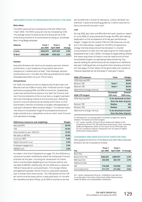Home for Success: Unite Students Annual Report 2025 - Page 131