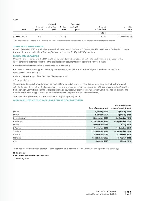 Home for Success: Unite Students Annual Report 2025 - Page 133