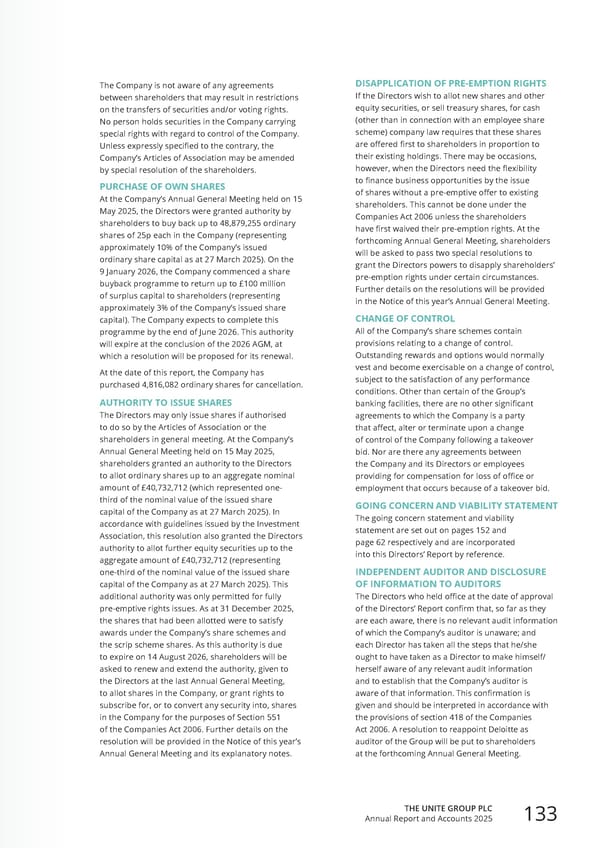 Home for Success: Unite Students Annual Report 2025 - Page 135