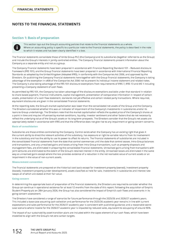 Home for Success: Unite Students Annual Report 2025 - Page 154