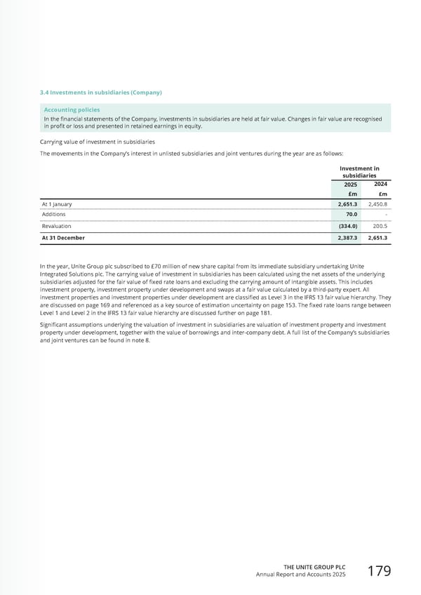 Home for Success: Unite Students Annual Report 2025 - Page 181