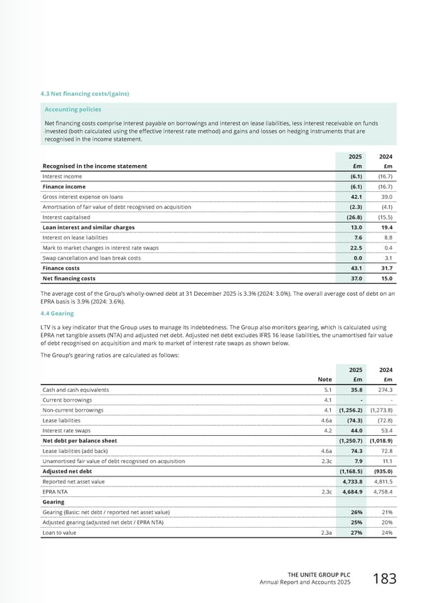 Home for Success: Unite Students Annual Report 2025 - Page 185