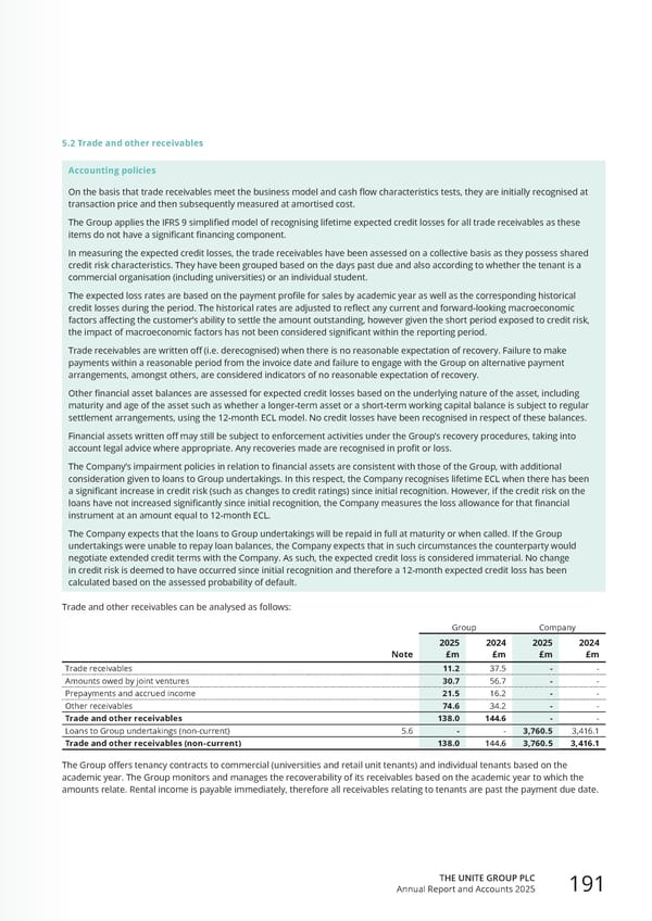 Home for Success: Unite Students Annual Report 2025 - Page 193