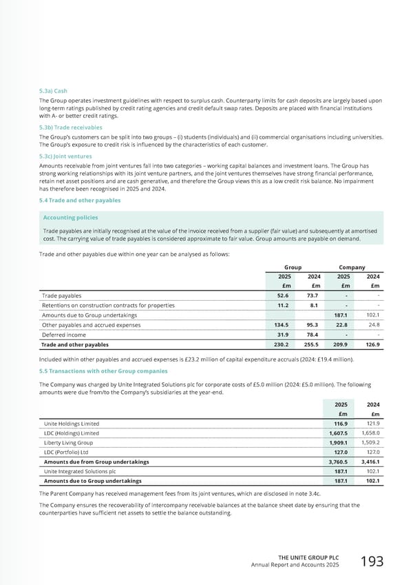 Home for Success: Unite Students Annual Report 2025 - Page 195