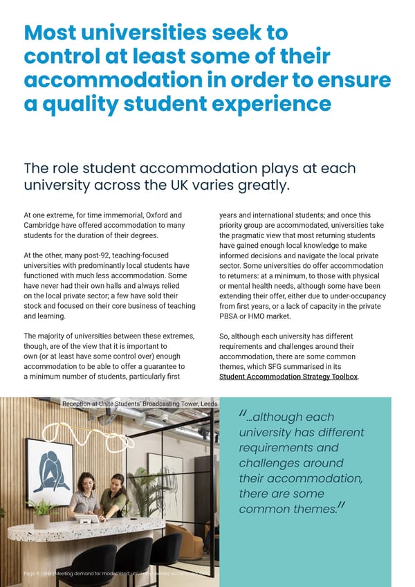 Meeting demand for modernised university accommodation - Page 10