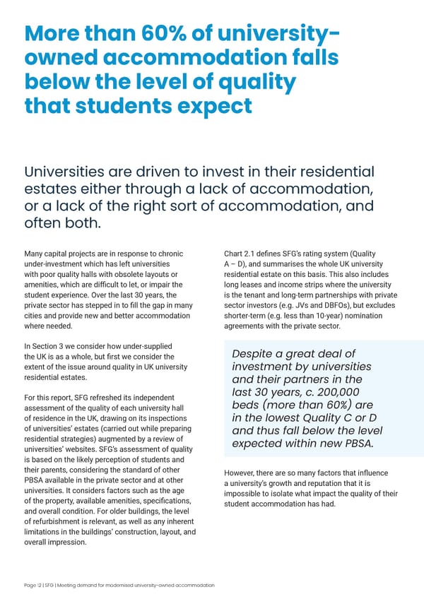 Meeting demand for modernised university accommodation - Page 14