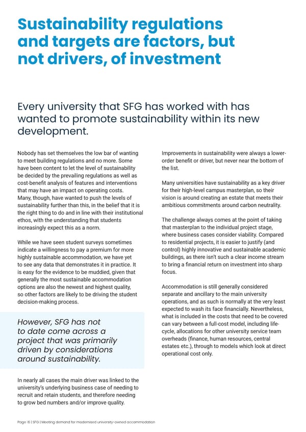 Meeting demand for modernised university accommodation - Page 18