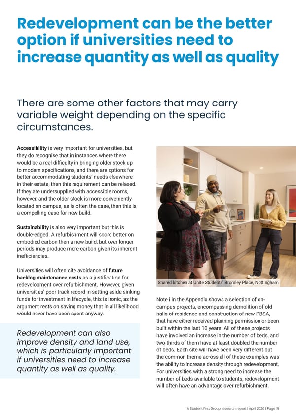 Meeting demand for modernised university accommodation - Page 21