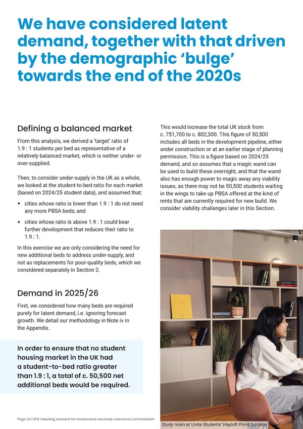 Meeting demand for modernised university accommodation - Page 26
