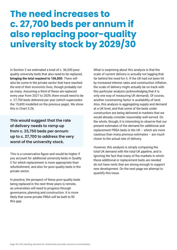 Meeting demand for modernised university accommodation - Page 30