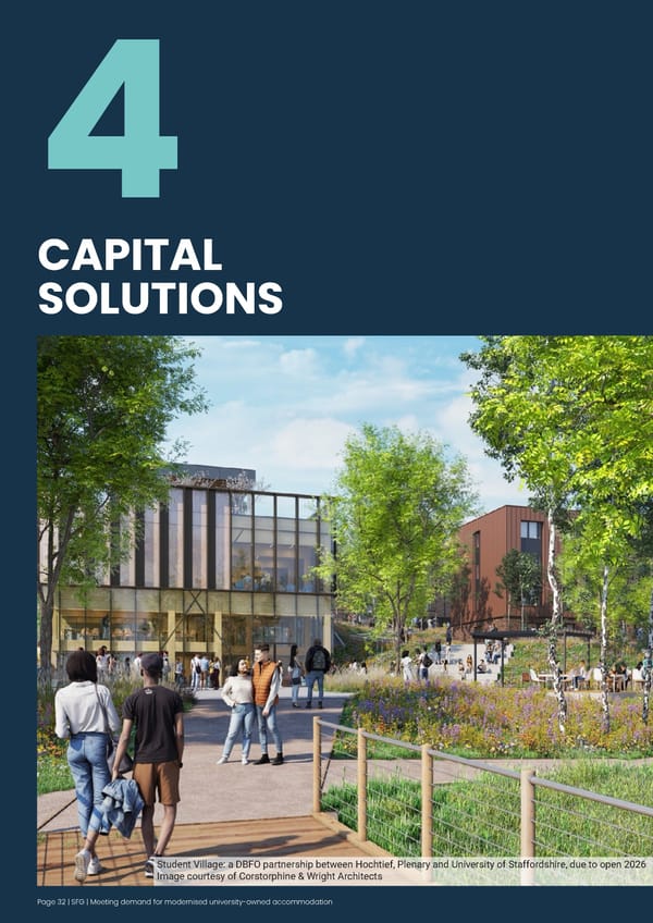Meeting demand for modernised university accommodation - Page 34