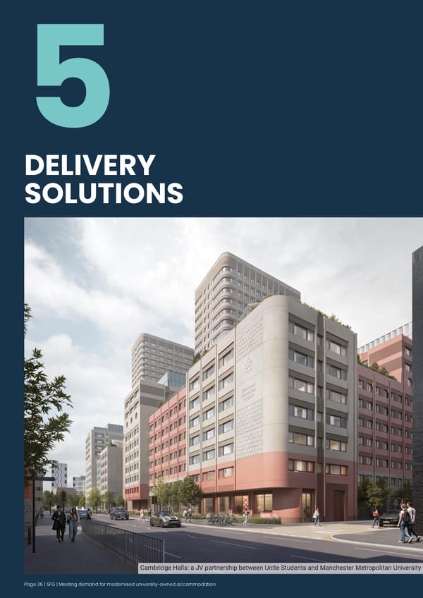 Meeting demand for modernised university accommodation - Page 38