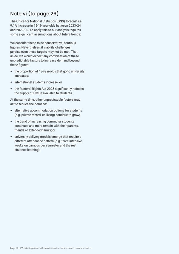 Meeting demand for modernised university accommodation - Page 52