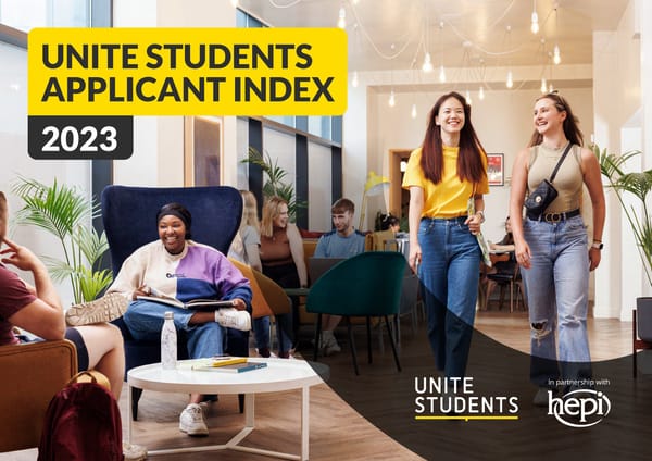 Unite Applicant Index Report 2023 - Page 1