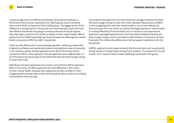 Unite Applicant Index Report 2023 - Page 13