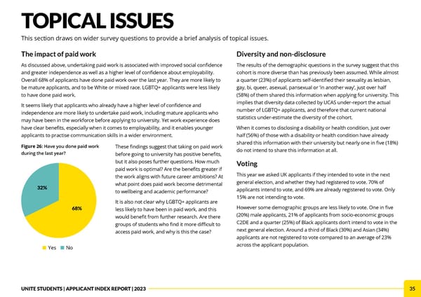 Unite Applicant Index Report 2023 - Page 35
