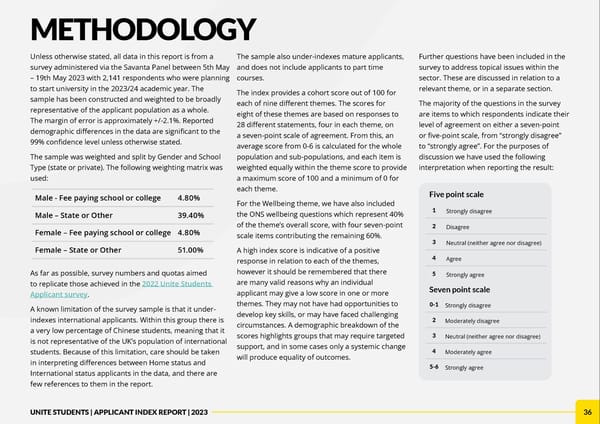 Unite Applicant Index Report 2023 - Page 36