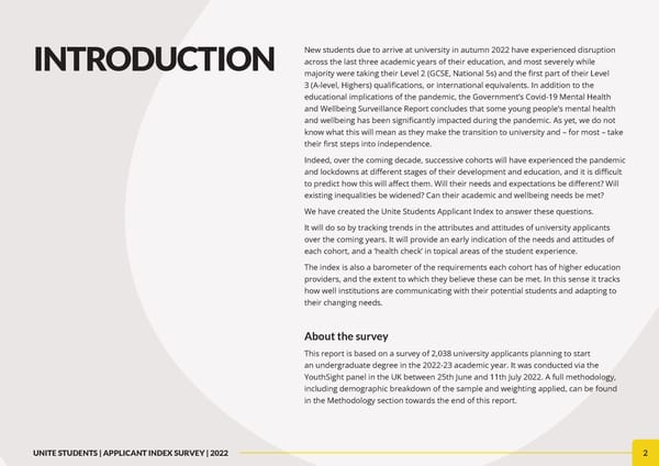 Unite Applicant Index Report 2022 - Page 2